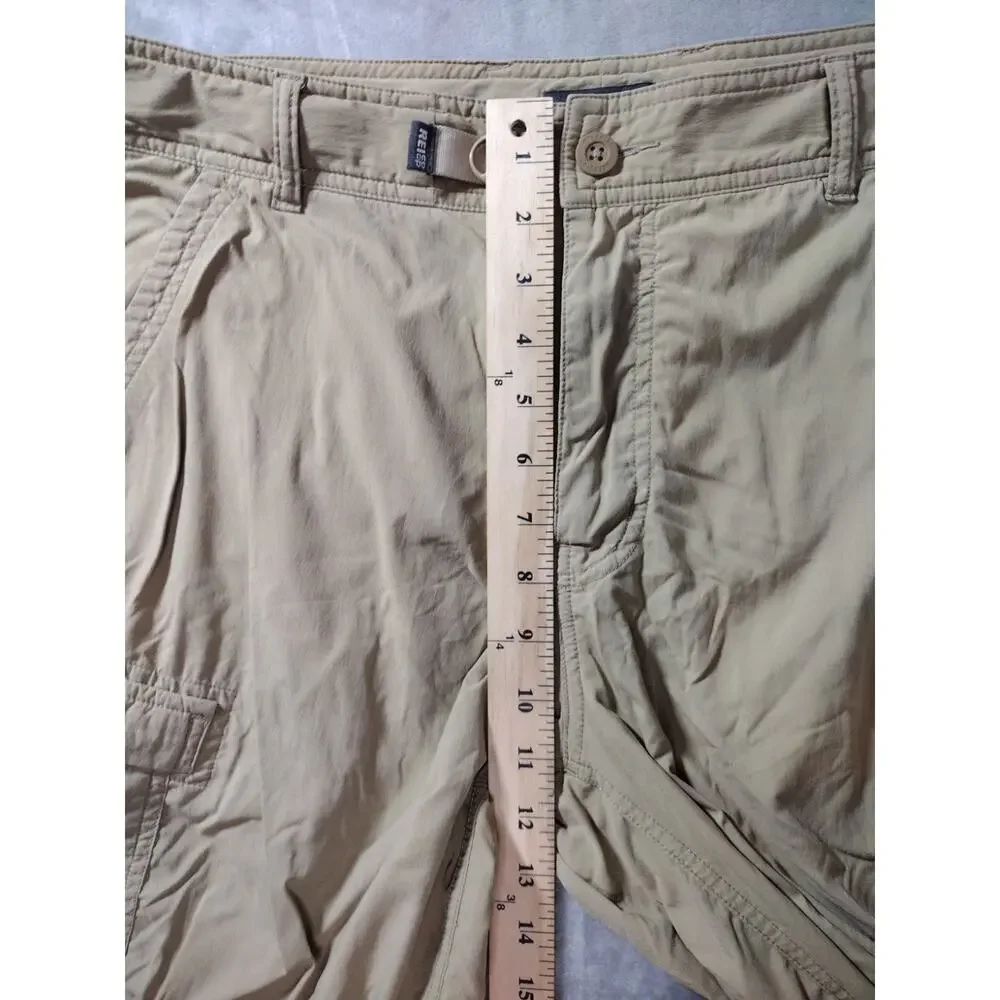 Rei Sahara Cargo Pants Mens 36x30 Relaxed Fit Convertible Roll Hiking Gorpcore